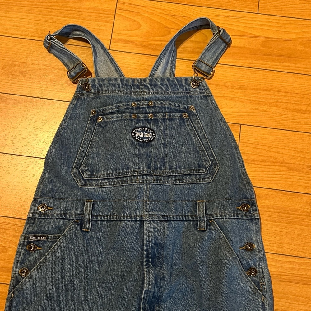 Vintage Paco Jeans Overalls / medium